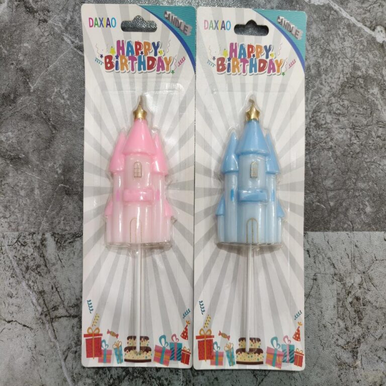 Decorative Shaped Candles 3D Princess Castle Decorative Candle